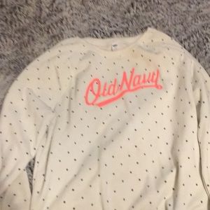 Old navy polka dot pull over